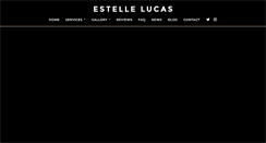 Desktop Screenshot of estellelucas.com
